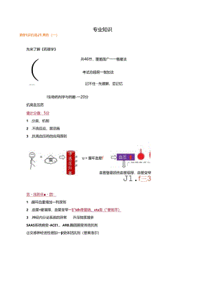 3.讲义_主管药师课程（366）_课程讲座_赵苪言.docx