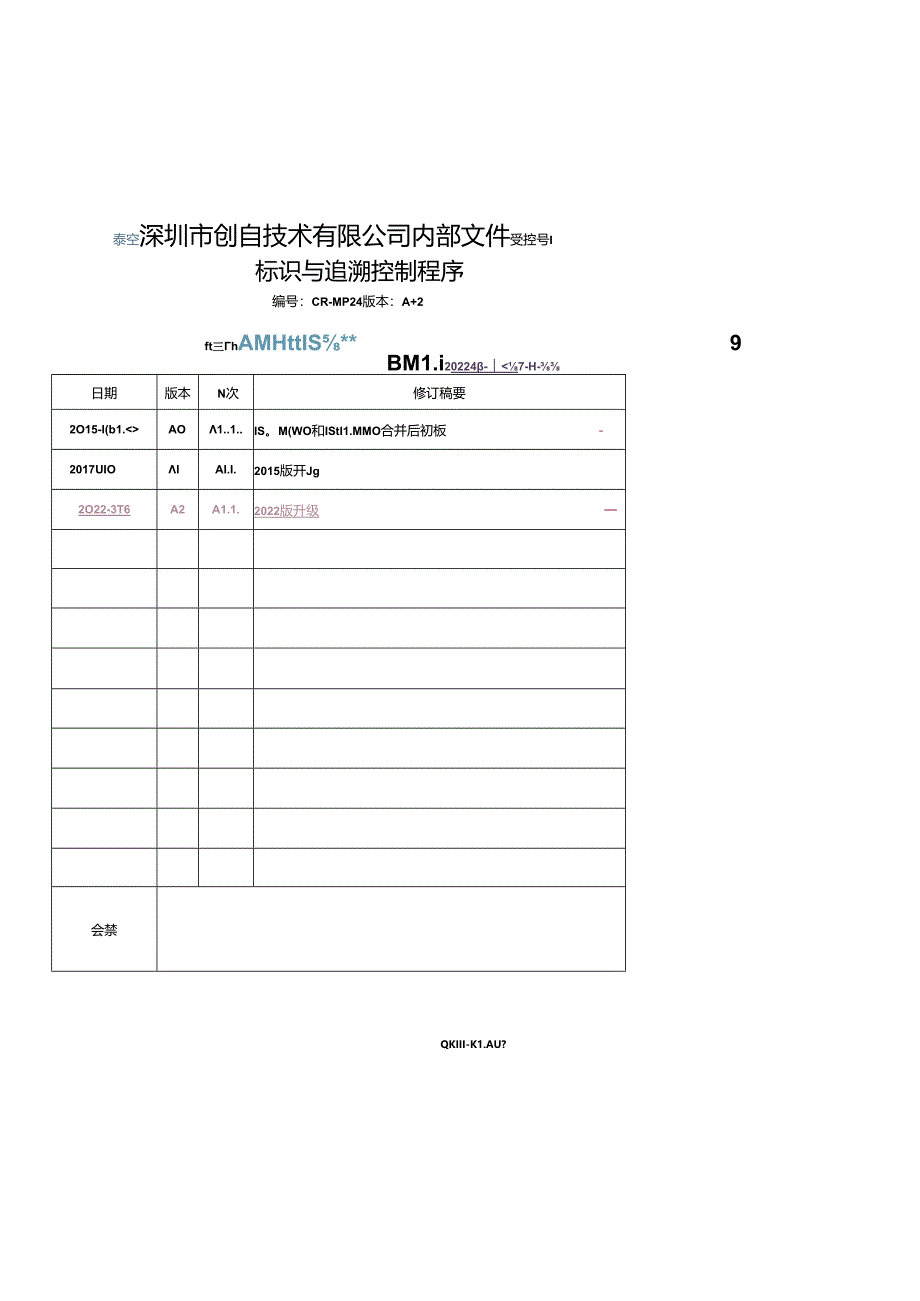 CR-MP24 标识与追溯控制程序20230616.docx_第1页