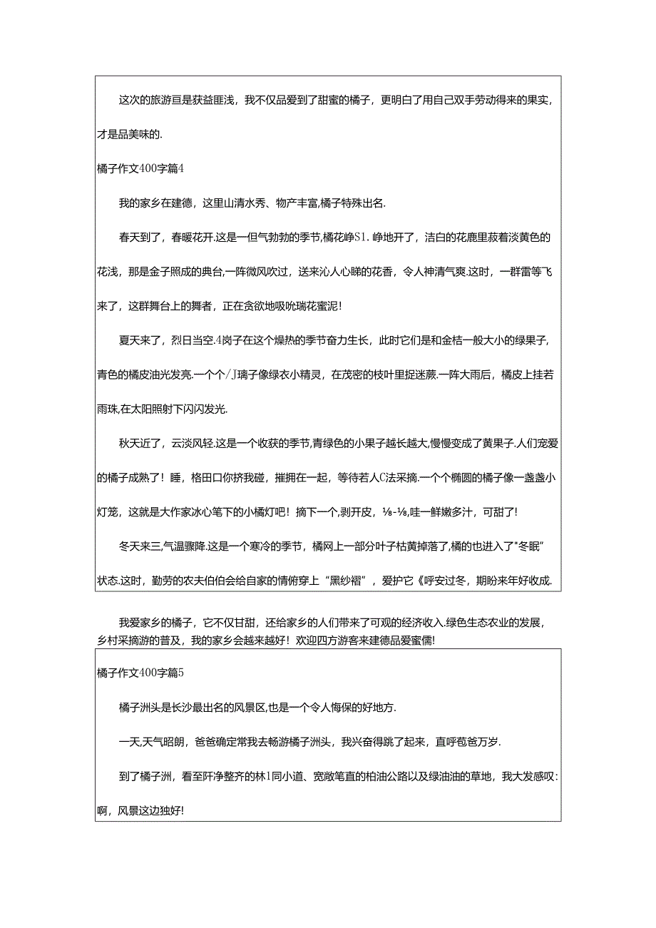 2024年橘子作文400字六篇.docx_第3页