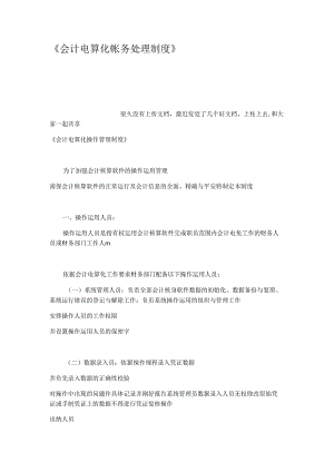 会计电算化帐务处理制度.docx