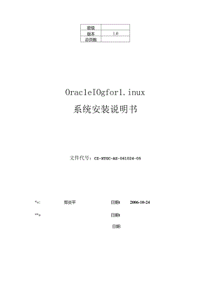 Oracle10g安装说明书.docx
