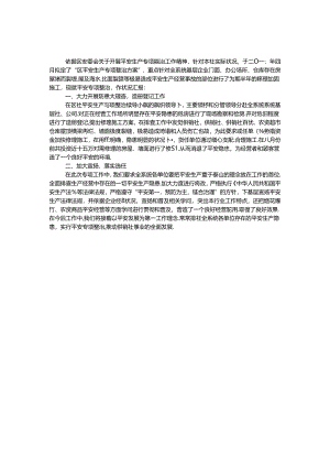 供销社安全整治汇报.docx