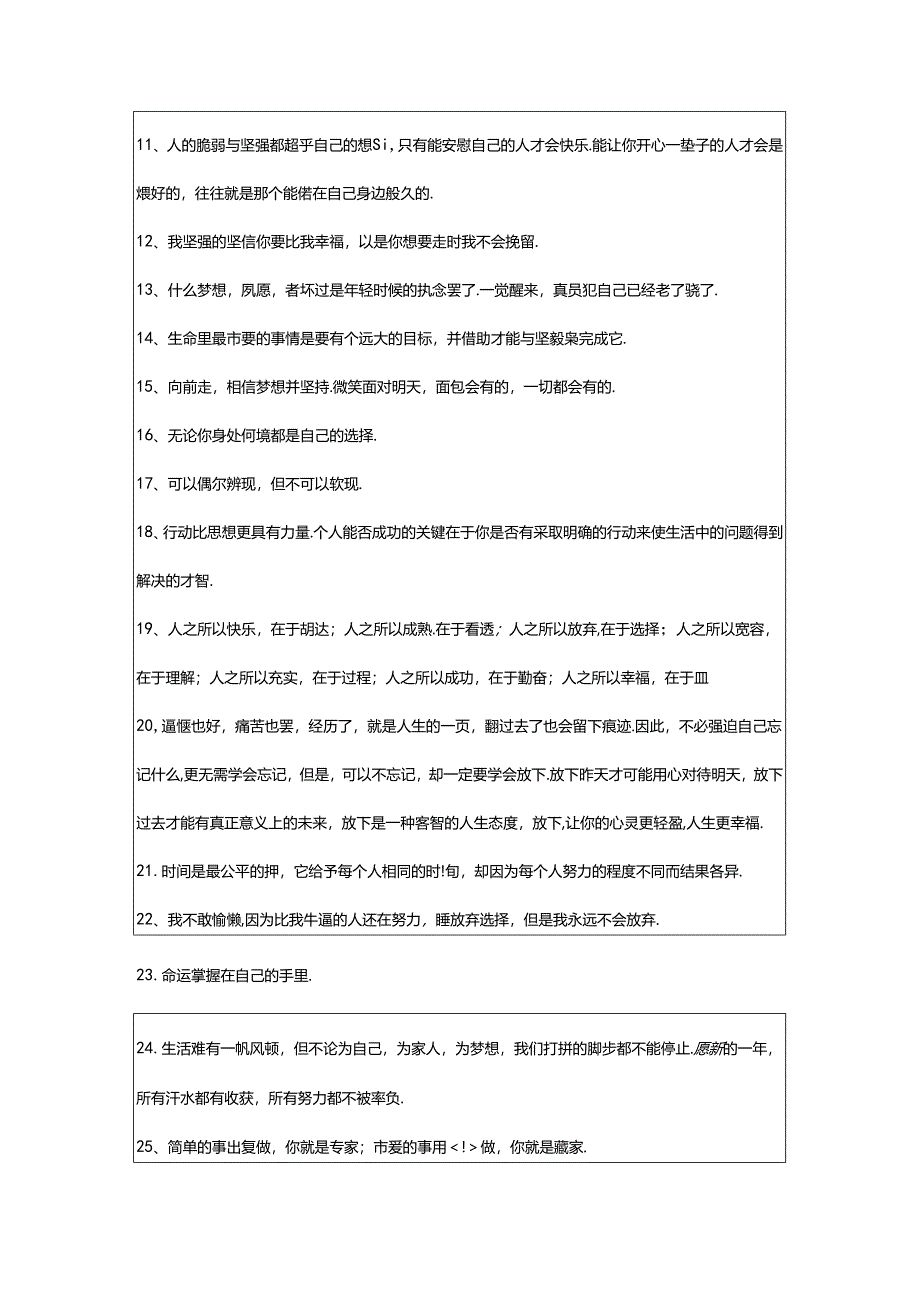 2024年年励志感悟句子汇总70句.docx_第2页