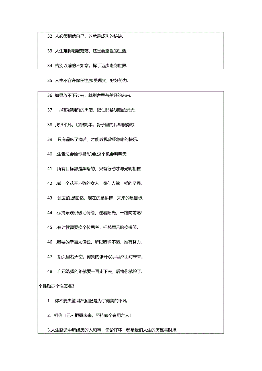 2024年个性励志个性签名.docx_第3页