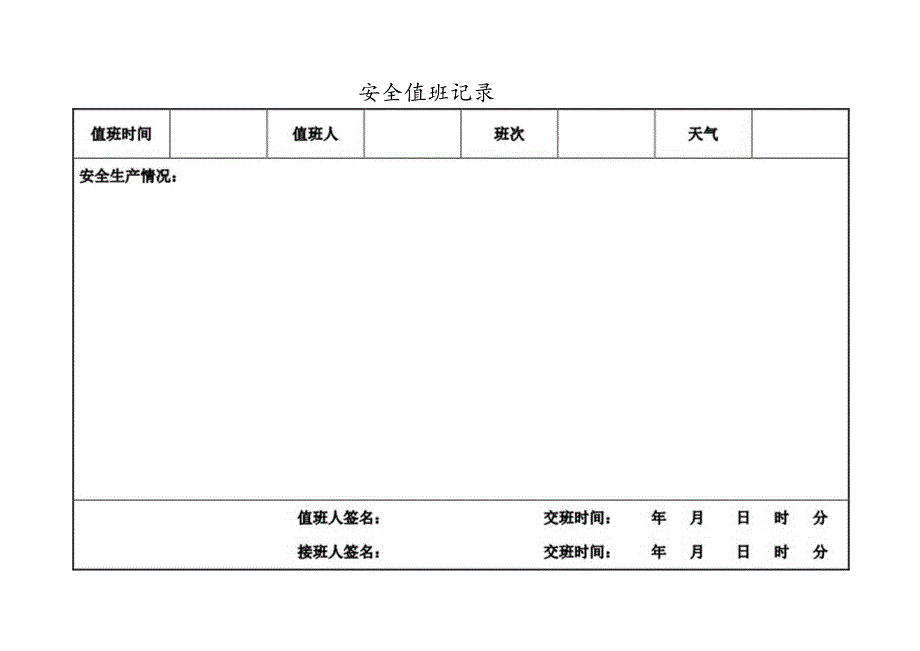 013. 安全值班台账.docx_第2页