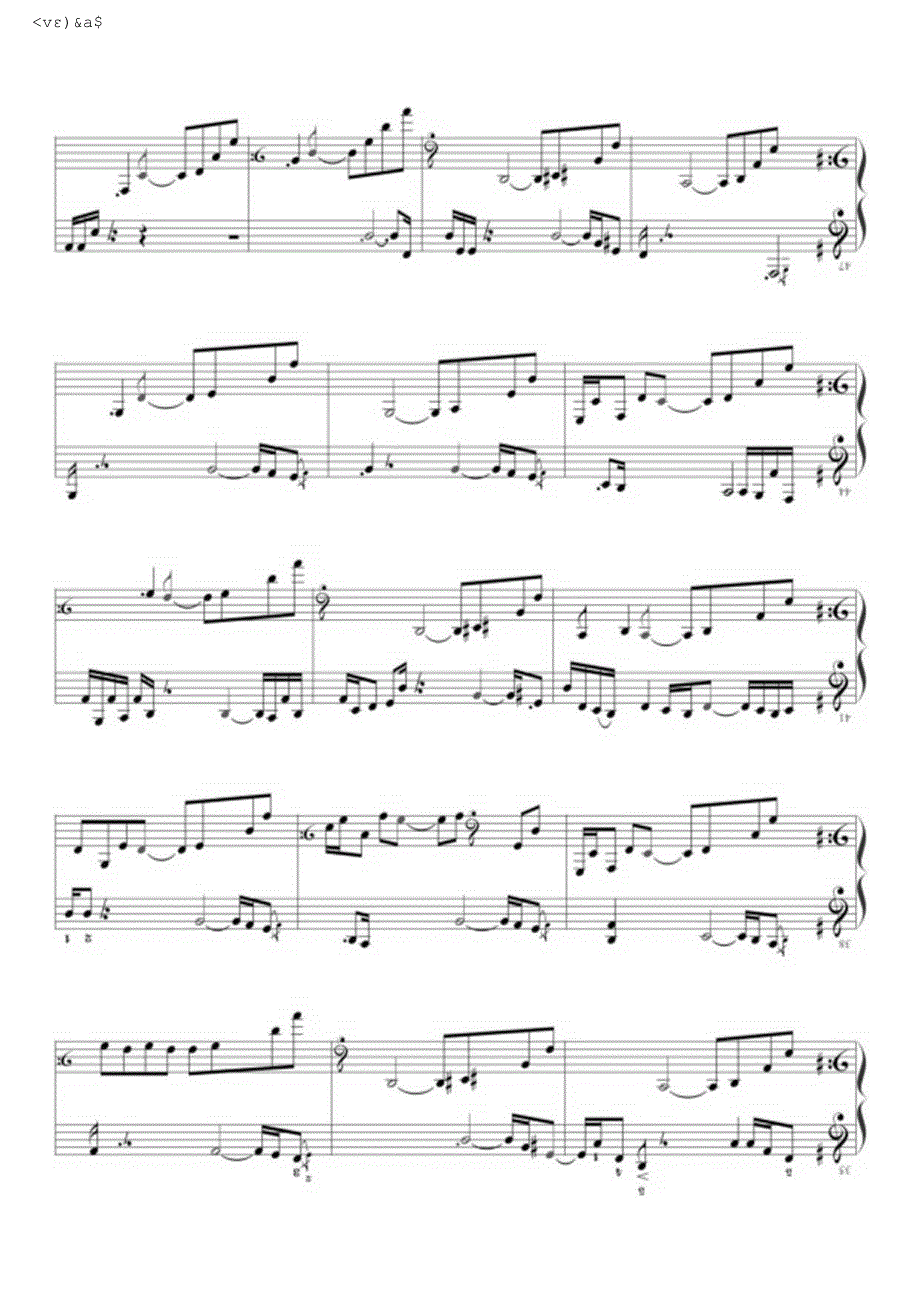 George Winston-Thanksgiving 高清钢琴谱五线谱.docx_第3页