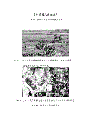 乡村游 国风热 夜经济.docx