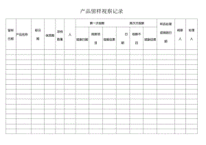 产品留样观察记录.docx