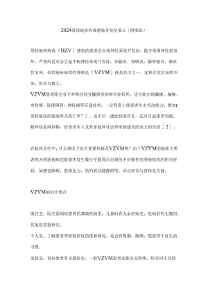 2024带状疱疹病毒感染并发症要点（附图表）.docx