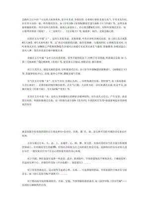 五音疗法养生及其i代表乐曲.docx