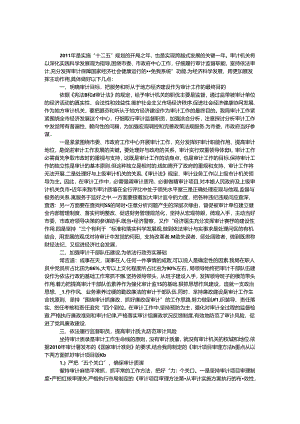 依法审计服务经济建设心得体会.docx
