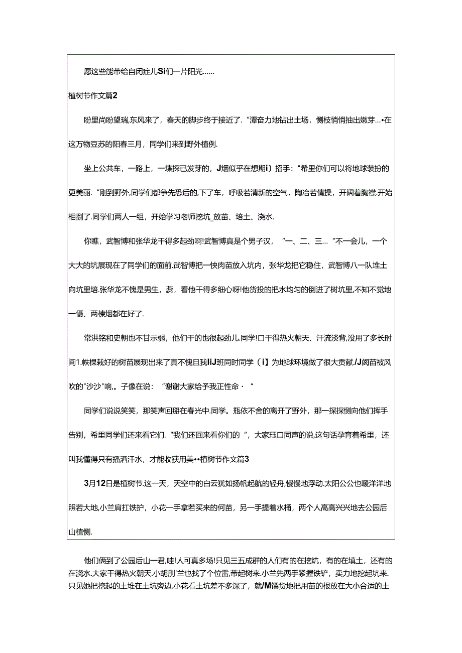 2024年（精选）植树节作文.docx_第2页