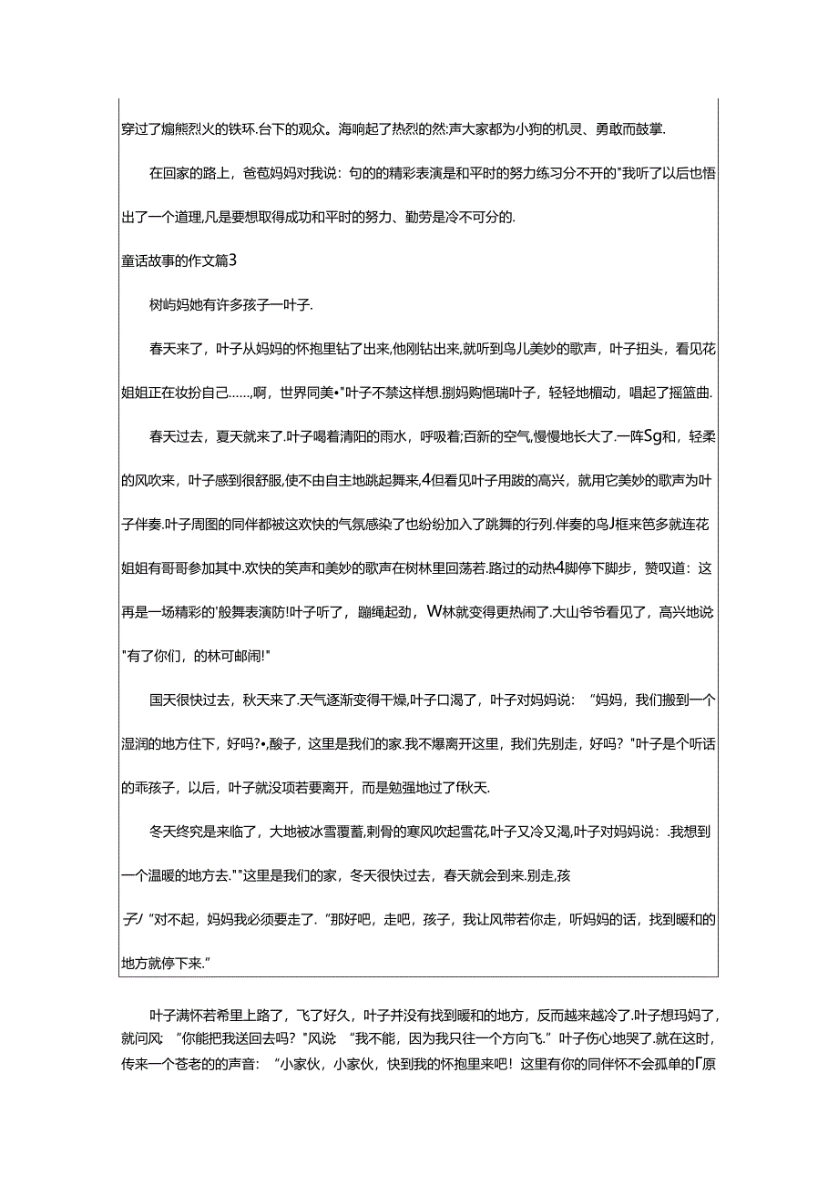 2024年童话故事的作文汇编6篇.docx_第2页