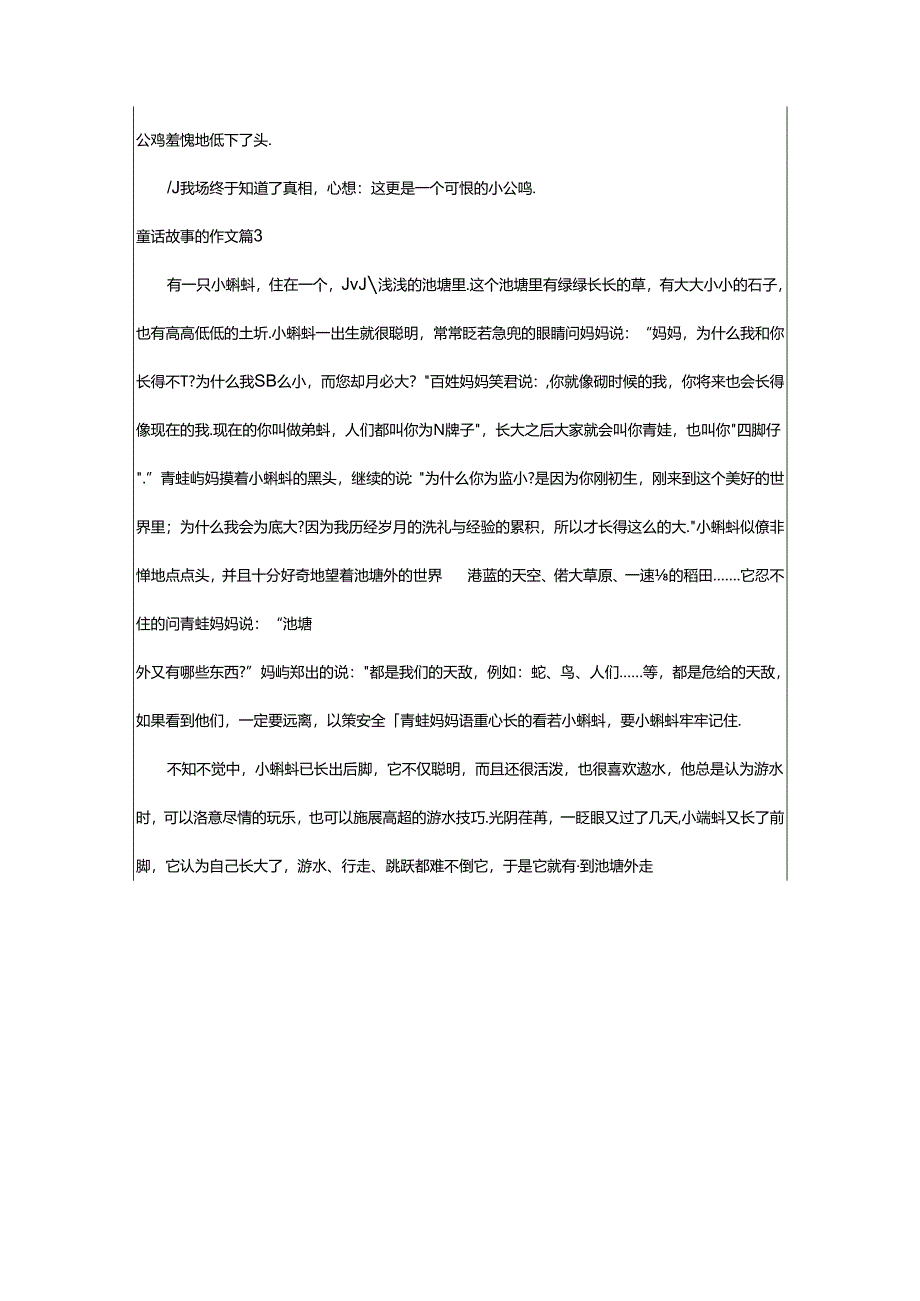 2024年童话故事的作文（合集8篇）.docx_第3页