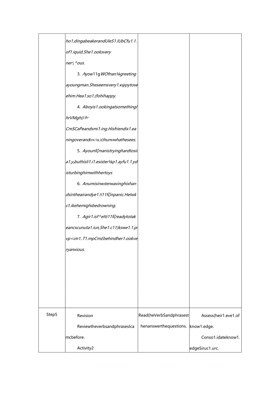 人教版（2019）必修第一册Welcome unit Building Up Your Vocabulary教学设计（表格式）.docx_第3页