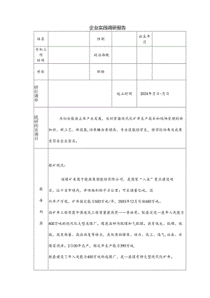 企业实践调研报告.docx