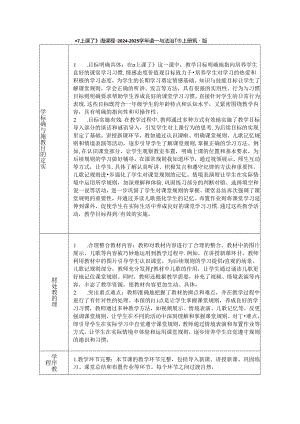 《7 上课了》评课稿-2024-2025学年道德与法治一年级上册统编版.docx