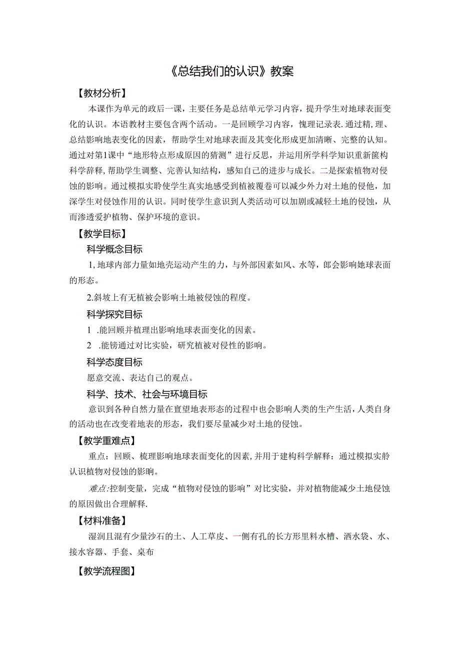 《总结我们的认识》教案.docx_第1页