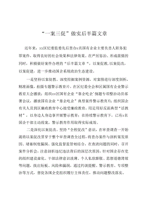 “一案三促”做实后半篇文章.docx