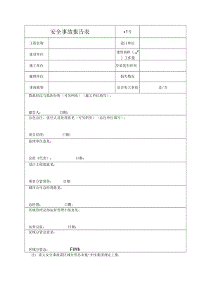 【施工管理】工程安全事故处理报告.docx