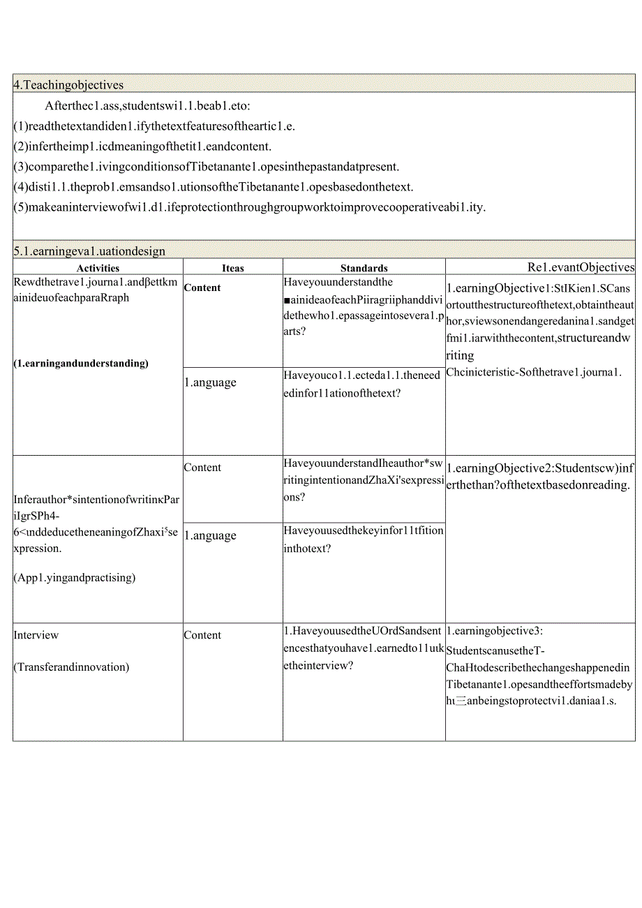 人教版(2019)必修第二册Unit 2 Wildlife Protection Reading and Thinking 教学设计(表格式).docx_第3页