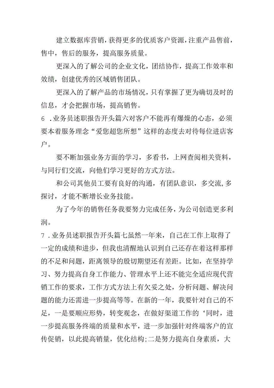 业务员述职报告开头（通用十篇）.docx_第3页