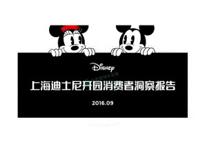 上海迪士尼开园消费者洞察报告.docx
