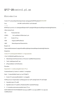 SAP_QM_Controlplan_QPCP_FMEA_Inspectionplan_Tasklist.docx