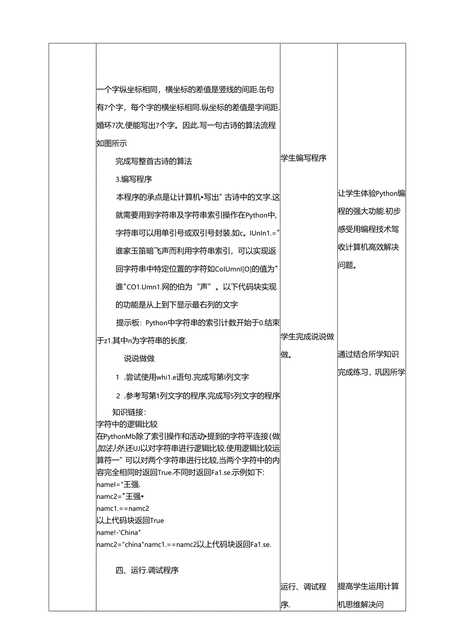 《用计算机“写”古诗》 教案 沪科版信息技术九年级上册.docx_第3页