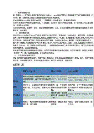 不同材质空预器比较.docx