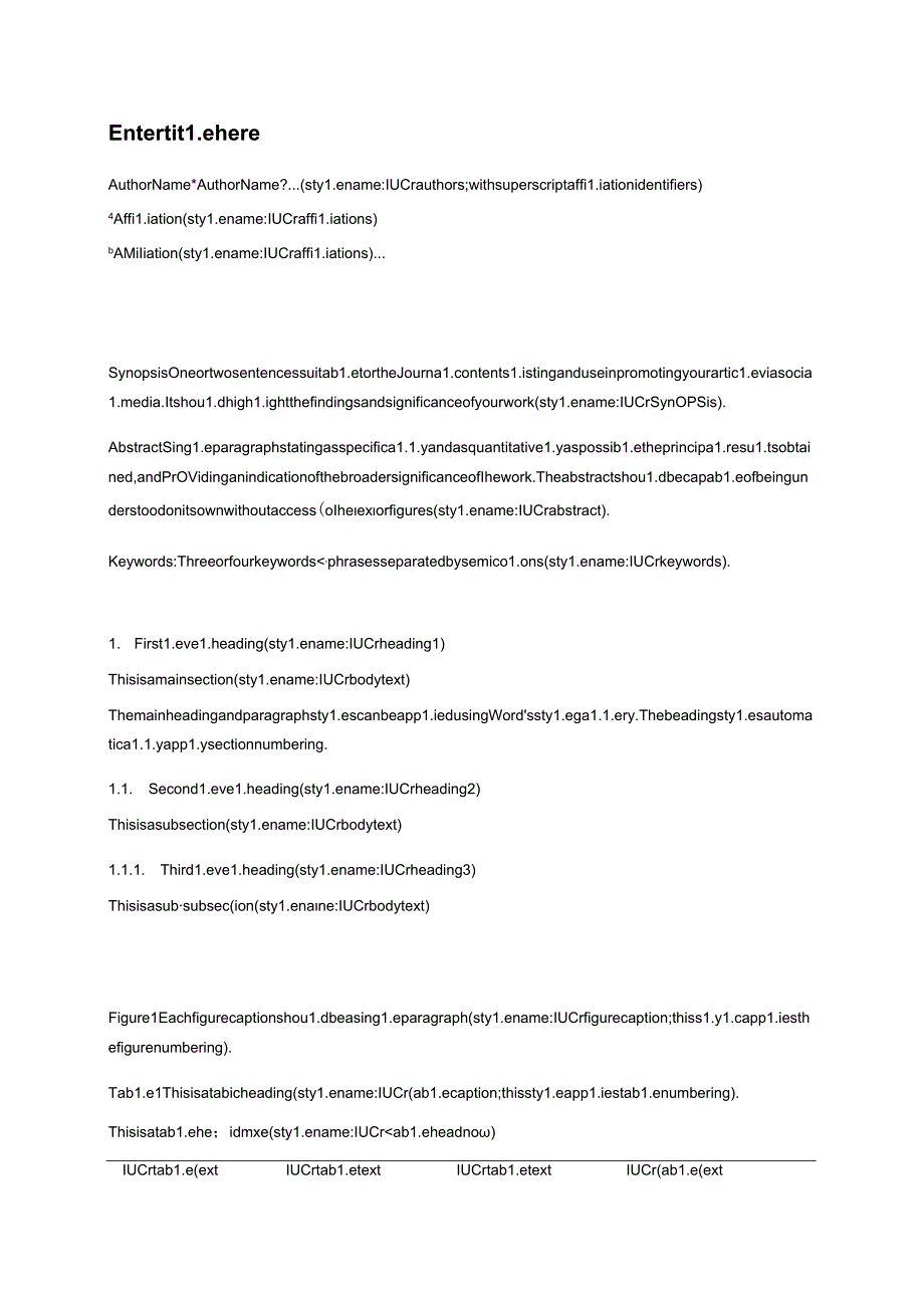 《IUCr Journals-International Union of Crystallography》期刊投稿模板.docx_第1页