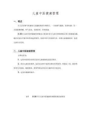 儿童中医药健康管理服务.docx