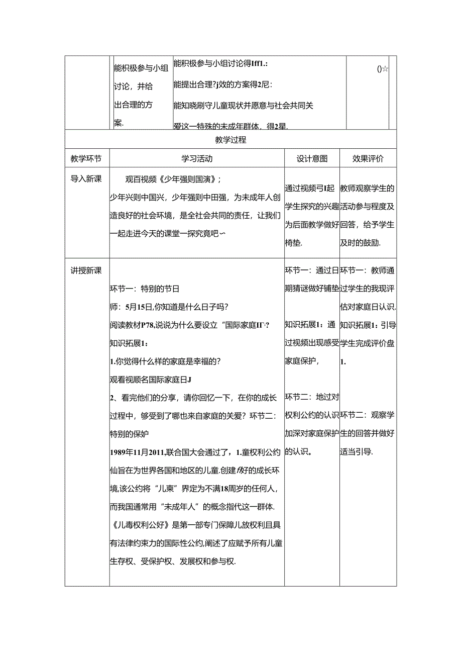 【大单元整体教学】8.3特殊关爱 助我成长 课时教案 统编版道德与法治六年级上册.docx_第2页