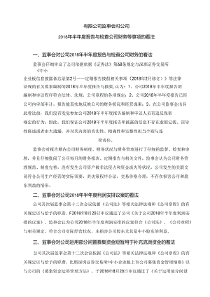 公司监事会财务检查.docx