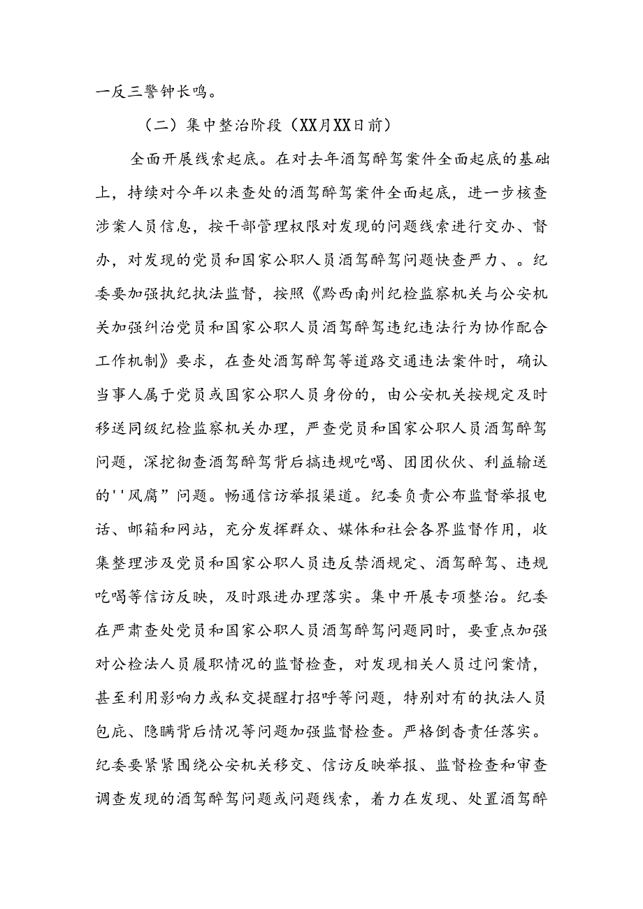 XX镇印发《关于进一步深化开展酒驾醉驾问题专项整治工作方案》的通知.docx_第3页