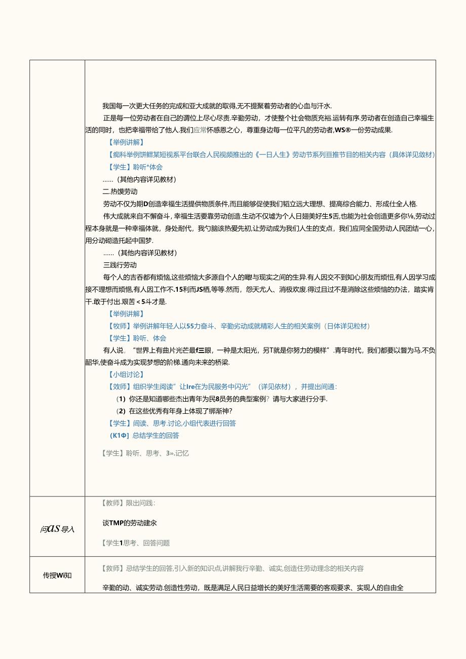 《大学生劳动教育》教案 第一章 弘扬劳动精神.docx_第2页