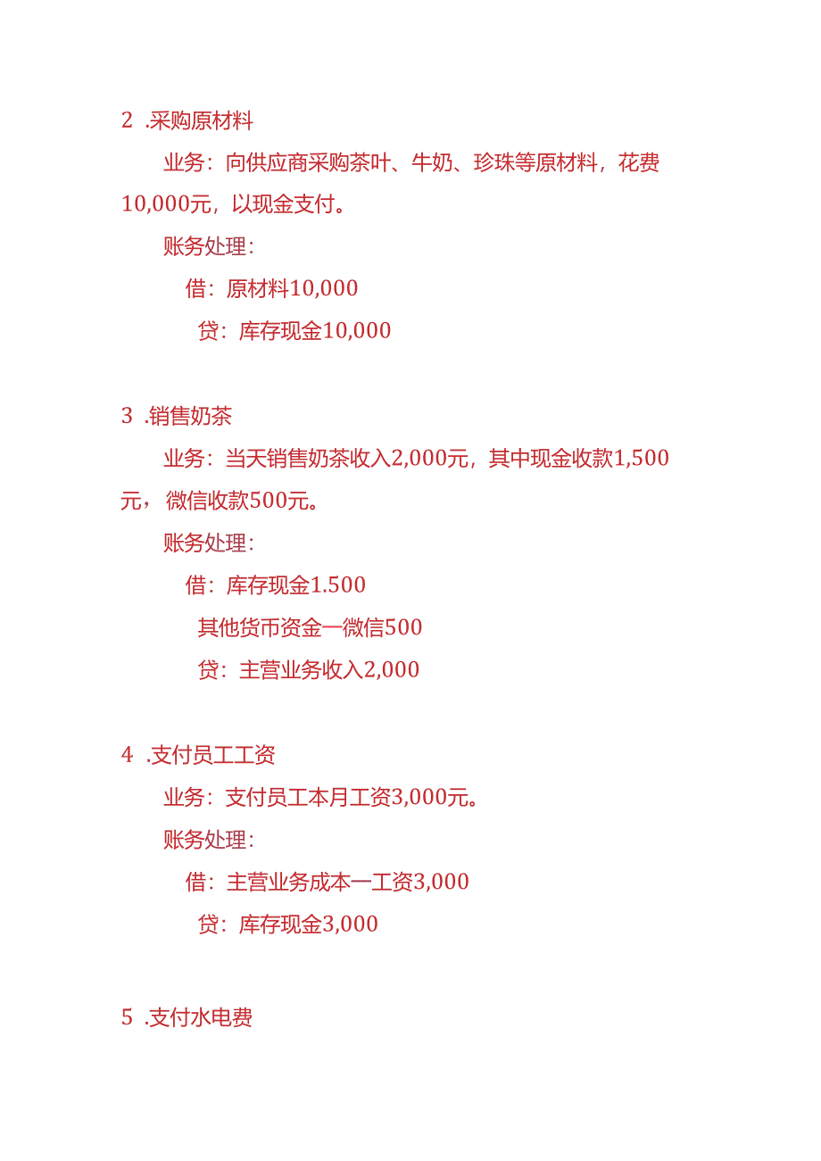 做账实操-奶茶店会计账务处理的实例.docx_第2页