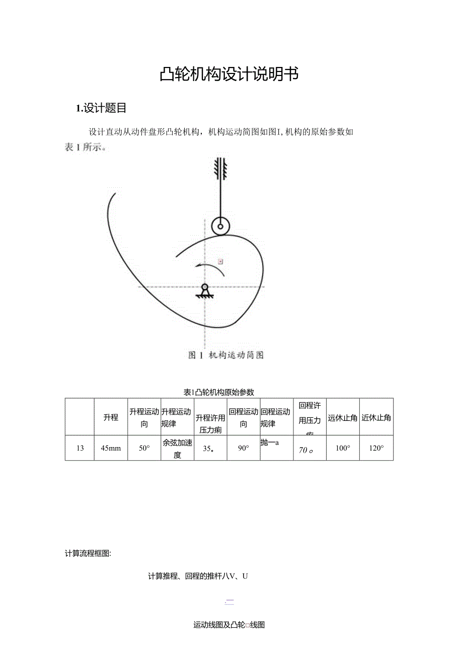 哈工大机械原理大作业凸轮-黄建青.docx_第2页
