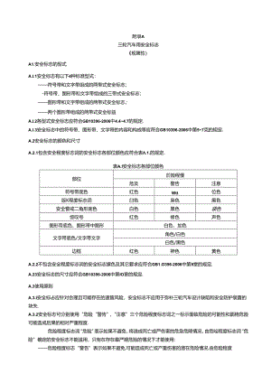 三轮汽车用安全标志、气压系统制动响应时间测量方法.docx