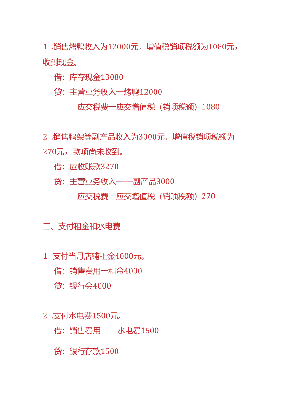 记账实操-烤鸭店账务处理实例.docx_第2页