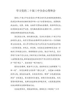 学习2024年学习党的二十届三中全会个人心得感悟 （3份）_56.docx
