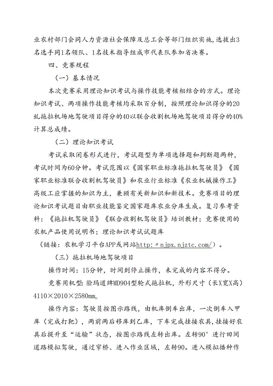 山东省“技能兴鲁”职业技能大赛—山东省第四届高素质农民（农机驾驶操作员）职业技能竞赛实施方案.docx_第2页