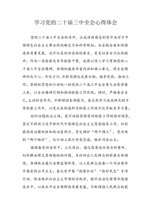 学习2024年学习党的二十届三中全会个人心得感悟 （4份）_50.docx