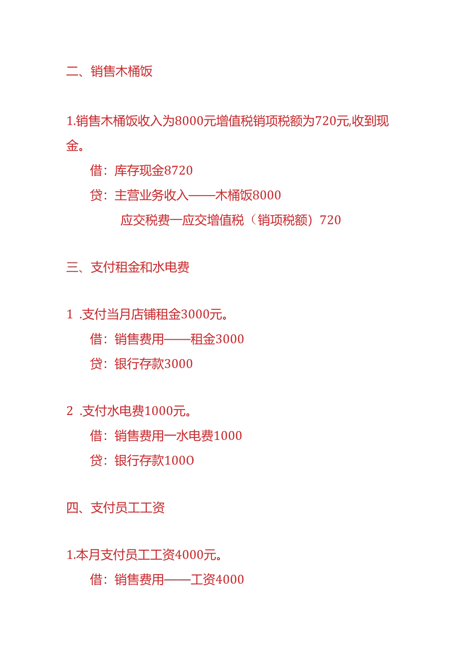 记账实操-木桶饭快餐店账务处理实例.docx_第2页