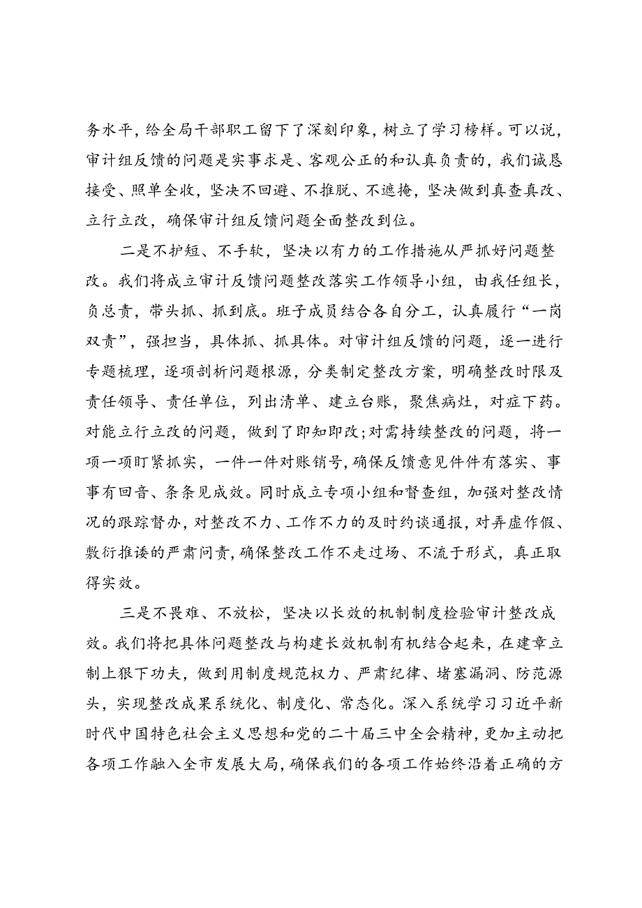 在离任审计结果反馈会上的表态发言.docx_第2页