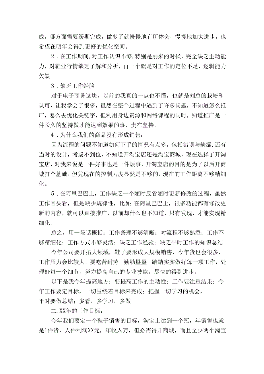 销售员工个人总结模板（精选31篇）.docx_第2页