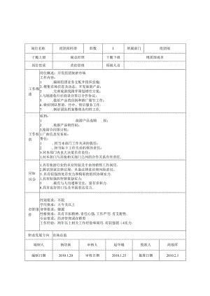 岗位说明书.docx