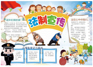 手抄报小报法制小报3.docx