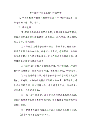 青年教师“青蓝工程”师徒职责.docx