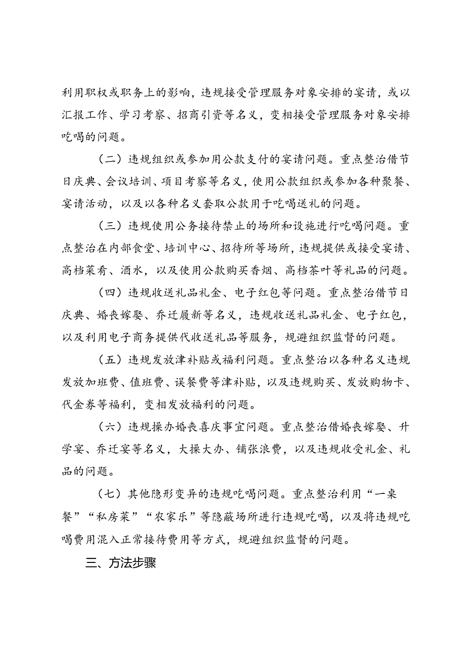 在理论中心组关于深入整治违规吃喝问题的研讨发言材料（违规吃喝专项整治“百日活动”行动实施方案）.docx_第2页
